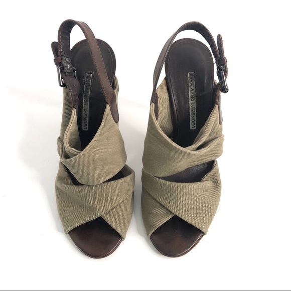 Vera Wang Lavender Label George Slingback Heels 6 - Picture 2 of 8